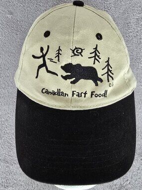 Canada Humor G.G.S ball cap tan with embroidery like new